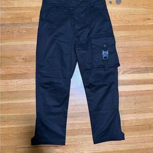Dior CD Cargo pants with utility buckle black